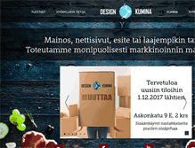 Tablet Screenshot of designkumina.fi